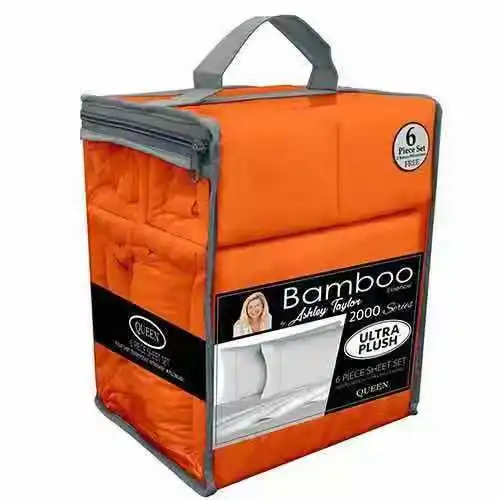 High Quality Stock Bed Sheets 80gsm Brushed Microfiber Bamboo Bedding