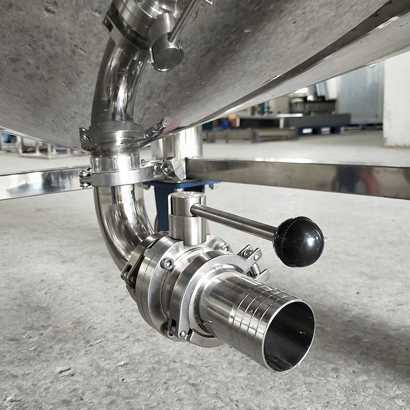 Multifunction Food Mixing Tank Ethanol Storage Tank Liquid Mixer With Faucet 500L Blender Stainless Steel Storage Tanks