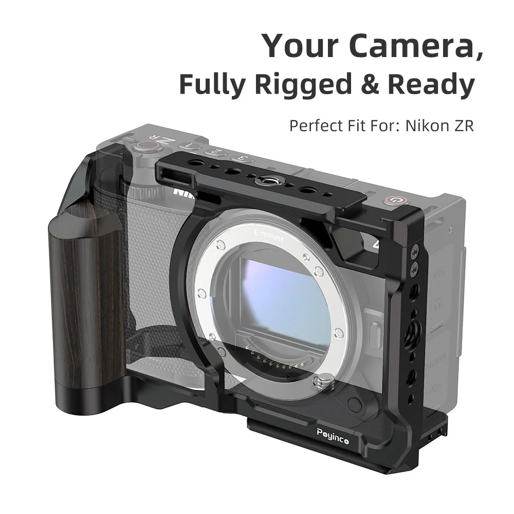 Kompletní klika pro fotoaparát Nikon ZR, klika z hliníkové slitiny pro video natáčení s fotoaparátem Nikon ZR