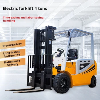 Deposit 4T 3M lifting  mobile multifunctional electric forklift China electric forklift