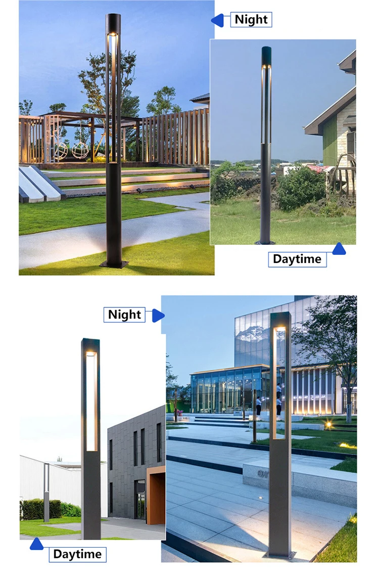 Customization Modern Style Aluminum Light Pole Waterproof Ip65 Led ...