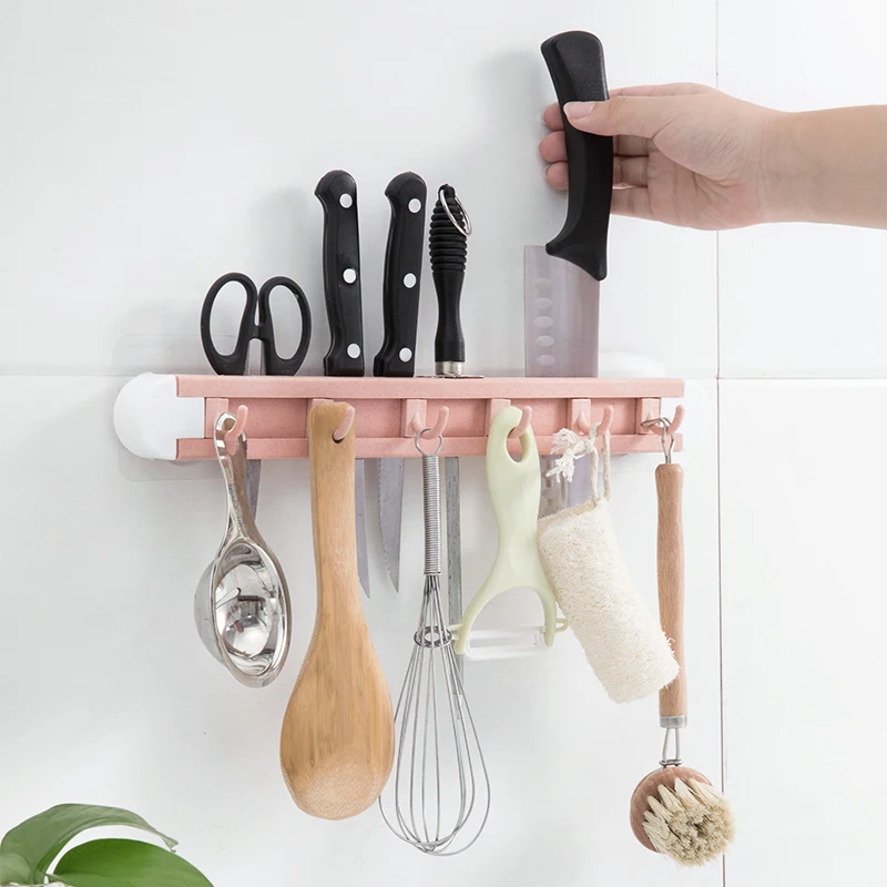 Kitchen Accessories Wall Mounted Organizer Wall Mounted Stainless Steel Knife Holder Tool Kitchen Accessories Storage Organizer details