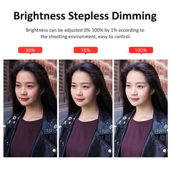 Kingma Adjustable Bi-color LED 40W Ring LED Light for Selfie Professional Photography Tiktok Live Streaming detail image