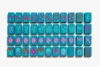 Verde acqua botanico profondo