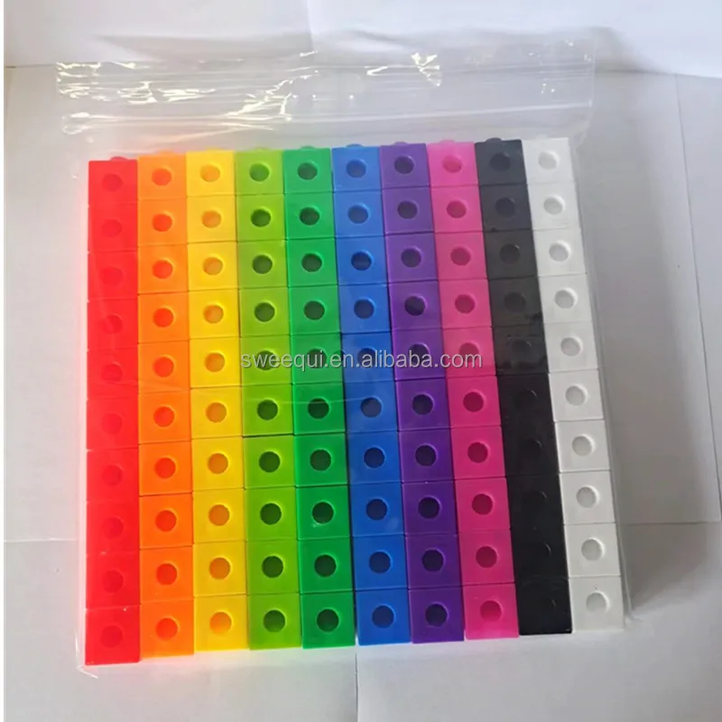 Kids Interlocking Building Blocks Plastic 2cm Magic Interlocking Cubes Buy Bright Colour