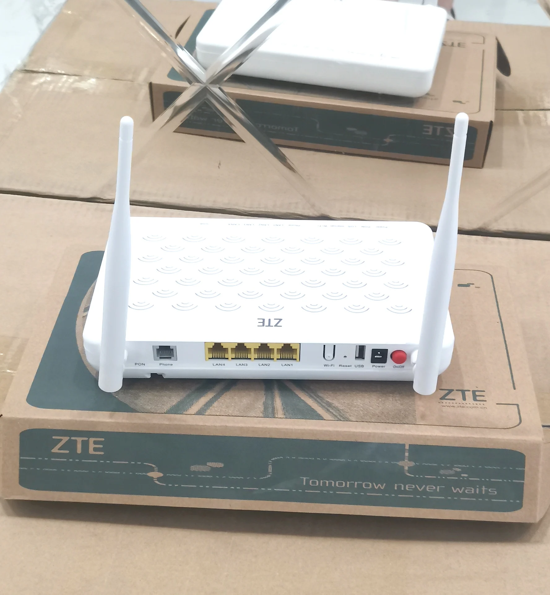 Zte Gpon Onu Zxhn F609 Ftth 4ge,Modem Roteador Wifi Universal Gpon