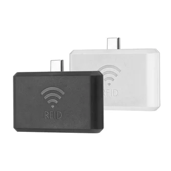 WYUAN Mini UHF RFID Smartcard Reader 860-960mhz Android Mobile Phone OTG Communication USB Type-C Interface Plug and Play