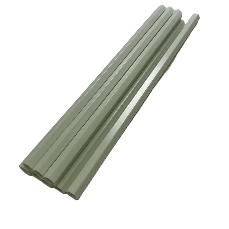 High Strength Custom Fiberglass Hollow Tube Original Color High Performance FRP Pipe details