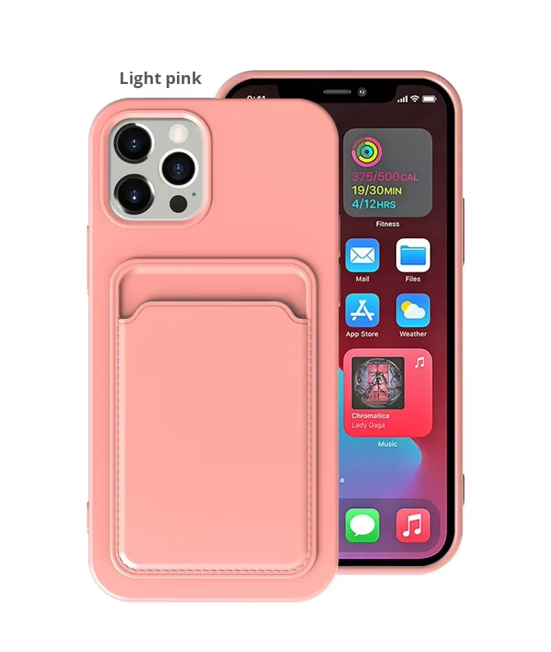 17 pro max wallet card holder slide card insertion mobile phone case-6