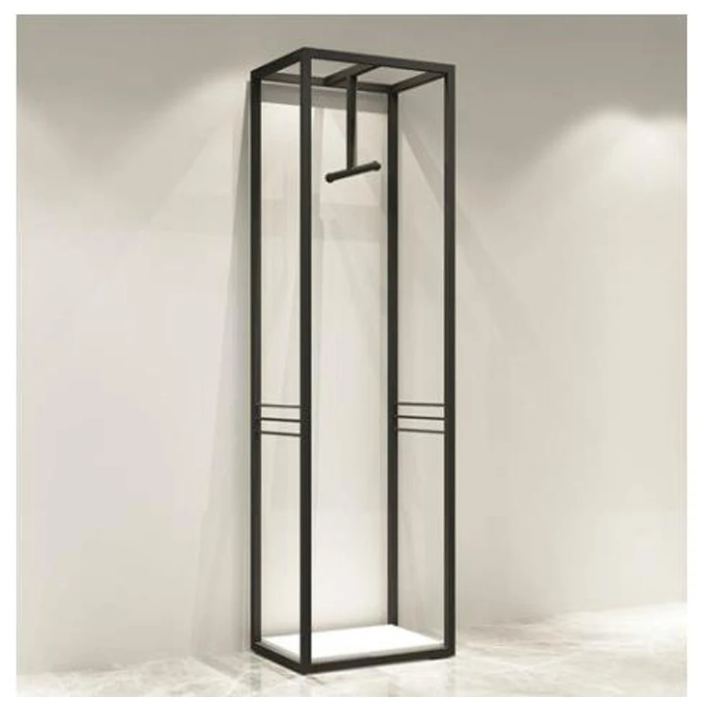 ZARA Fashion Metal Retail Wall Clothing Rack Stand for Promotions