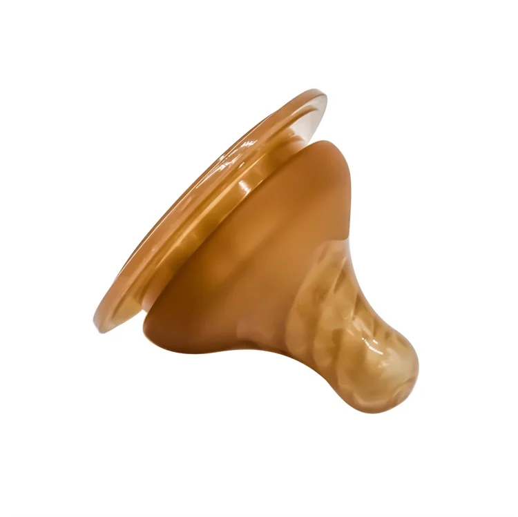 Wholesale  Liquid Silicone Rubber Brown Baby Feeding Bottle Nipple for Baby