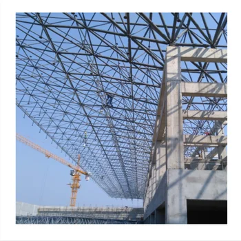 Light steel  durable roof slab space structure steel building warehouse garage apartment