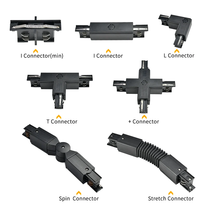 Прожектор с регулируемой яркостью, 4 провода, 1 метр, Светодиодная потолочная система освещения