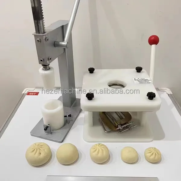 Commercial Bun Forming Machine Manual Home Use Baozi Cha Siu Bao Bun Maker Making Machine - Image 3