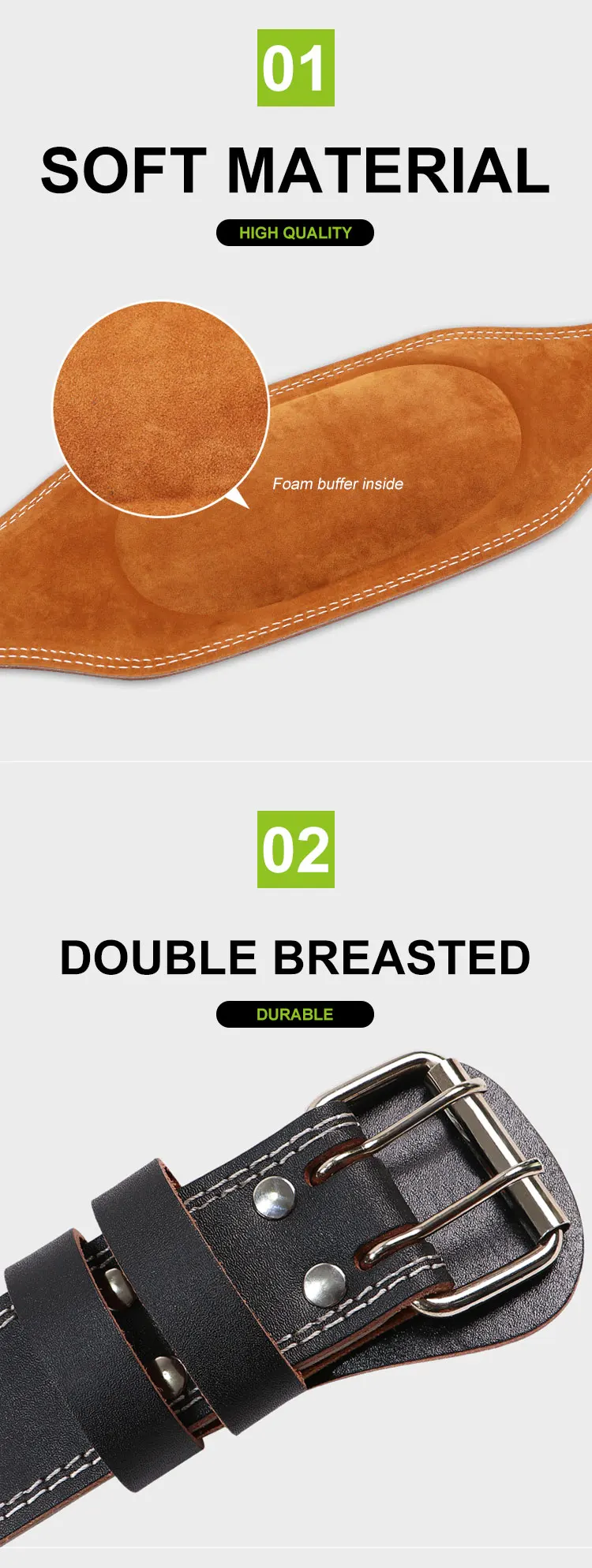 High Quality Gym Belt Custom Logo Back Support Fitness Bodybuilding