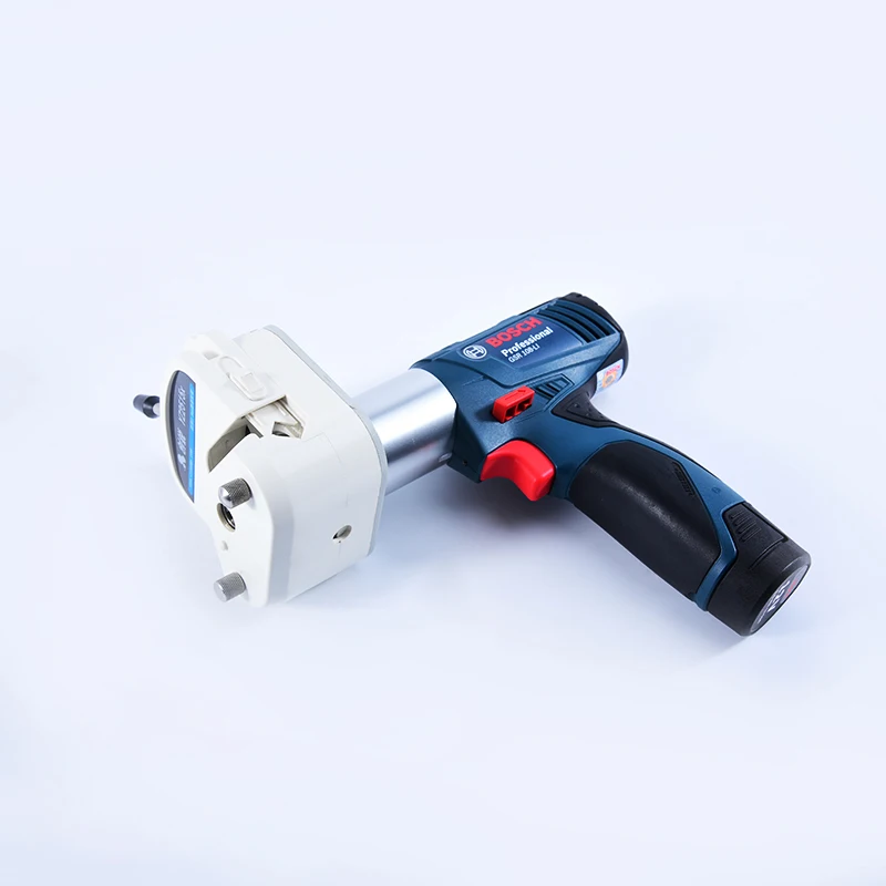 Hand operated peristaltic pump