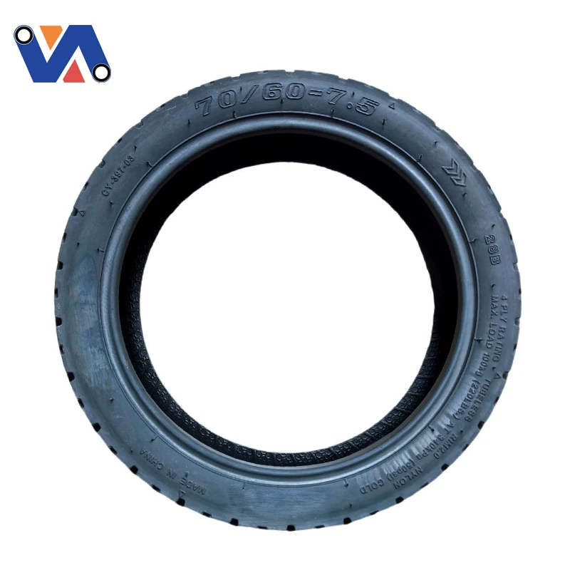 New Image anvelopă vid 10 inch off-road 70/60-7.5 anvelopă fără cameră de aer pentru trotineta electrică Ninebot ZT3 Pro