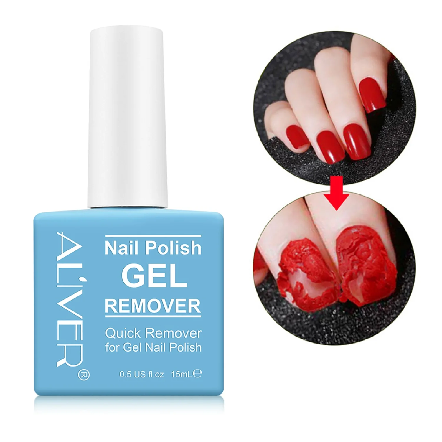 ALIVER лидер продаж оригинальный Гель-лак для снятия лака 15 мл