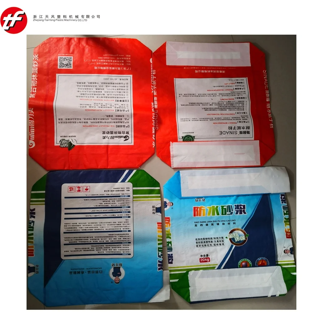 
 Машина для производства Цементных плетеных мешков с нижним клапаном из ПП-блока и производственная линия  