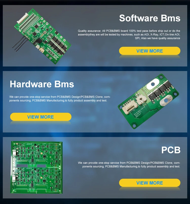 Battery Management System BMS 18650 Battery BMS For Tower Communication Energy Storage 4s Lifepo4 BMS