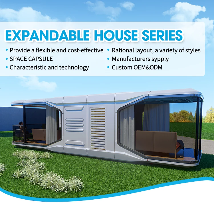 Space Capsule Cabin House with 2 bedroom