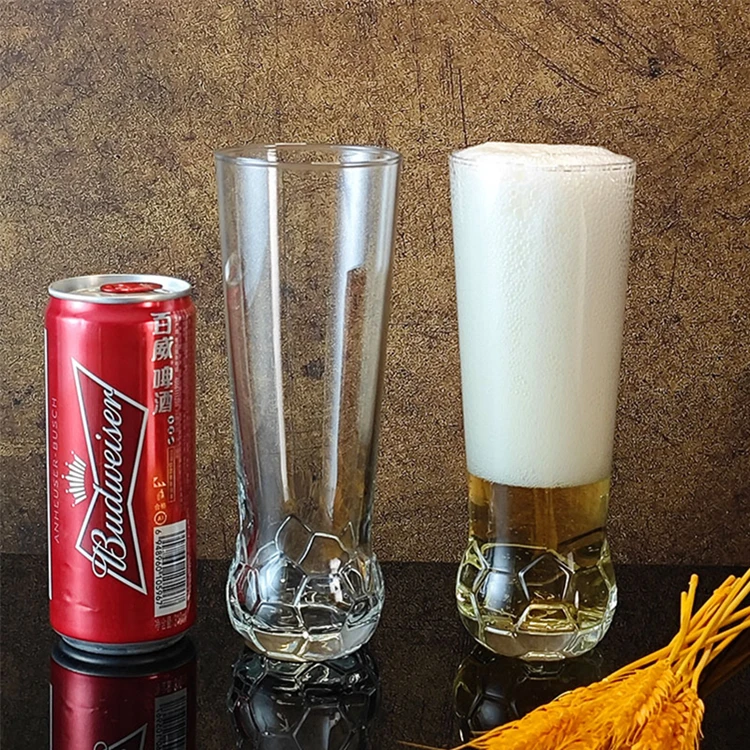 Wholesale Custom Creative Football Shaped Beer Glass Cup Personalized