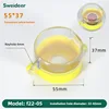 Fond jaune transparent 55*37
