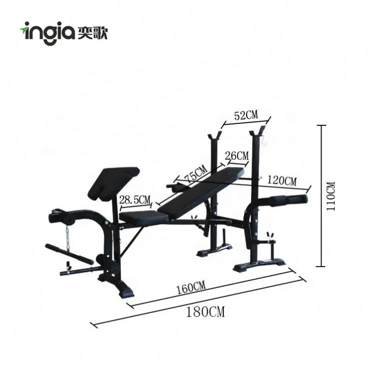 Домашняя Водонепроницаемая многофункциональная Складная скамейка для упражнений на все