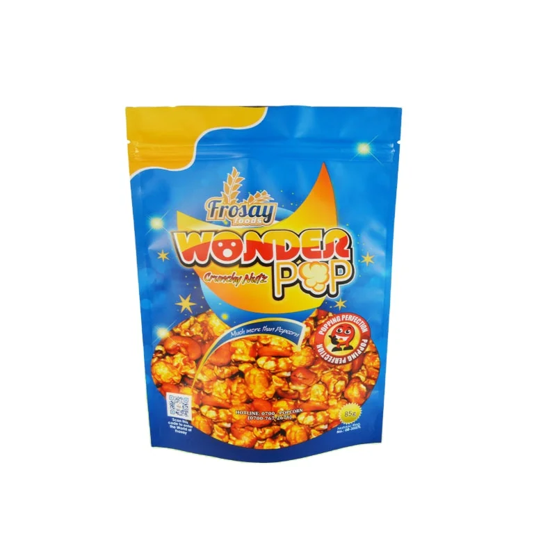 Printing Custom or Wholesale Stand up Plastic Sliver Bag Hs Code 392321 392329