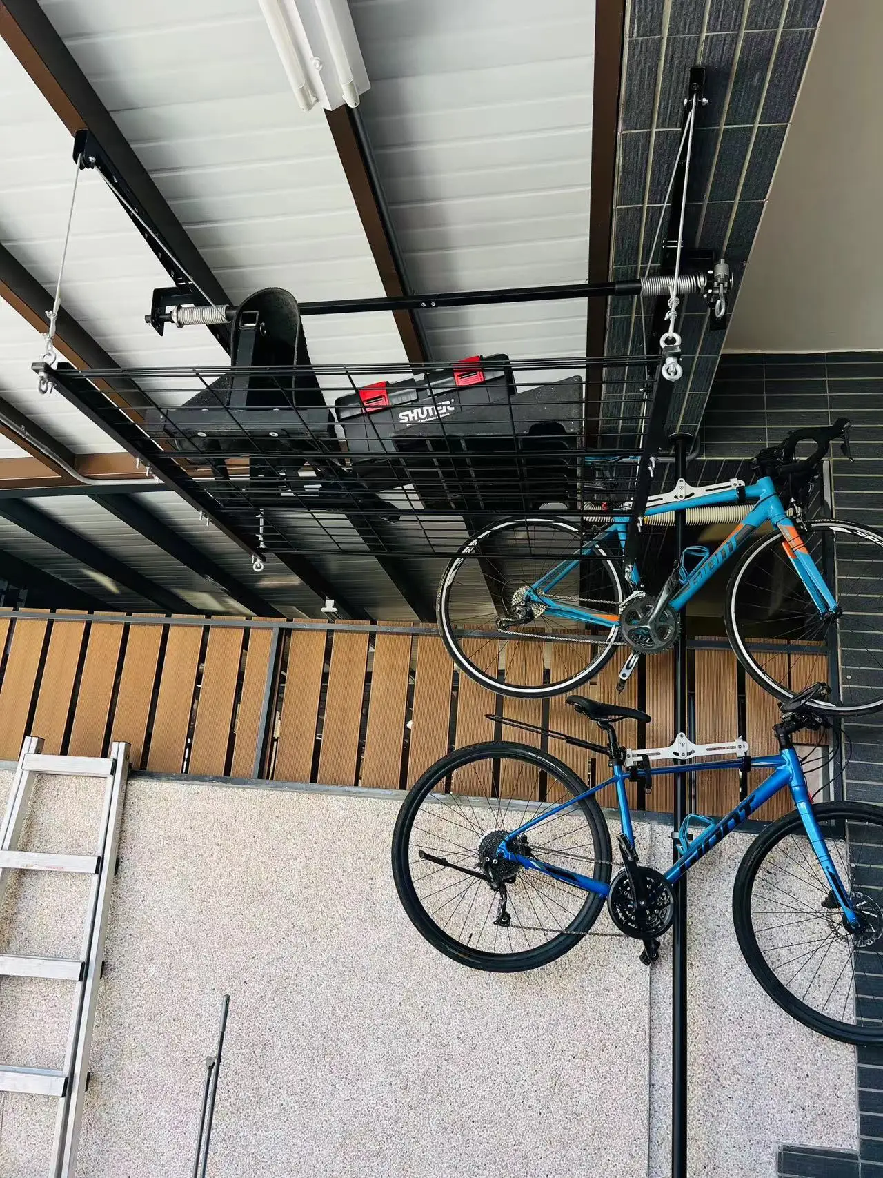 Ceiling Storage Shelf Rack Racks Professional Customized Garage Ceiling Storage Lift