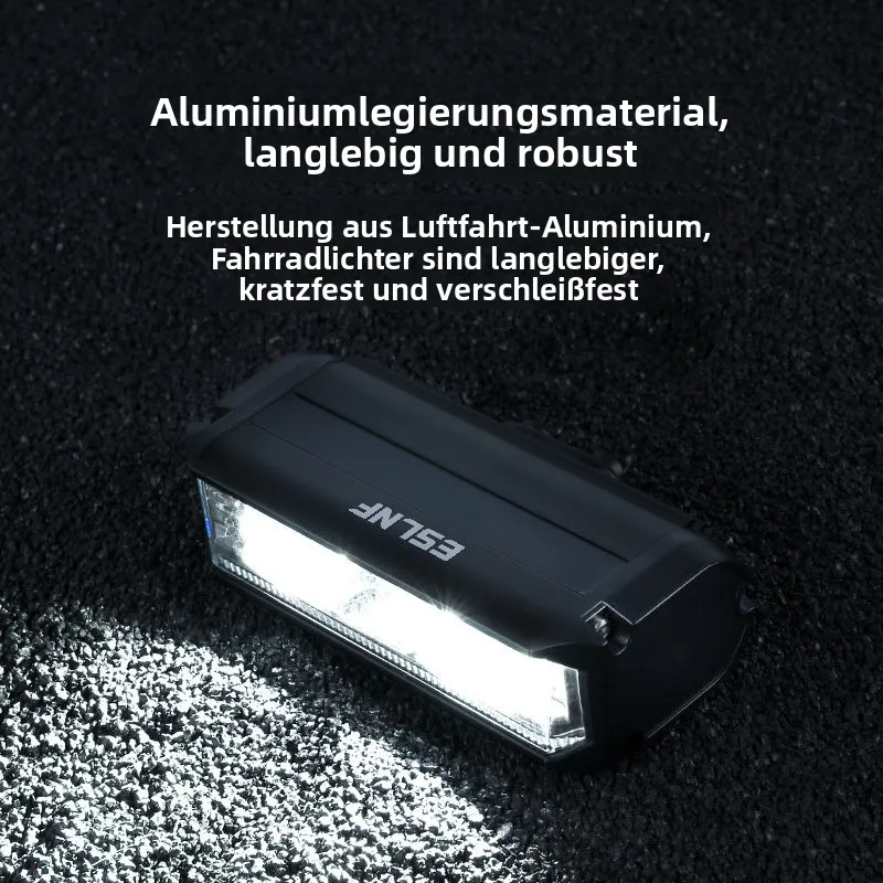 LED Fahrradlicht 1200LM Wasserdicht - USB Wiederaufladbar Mit 4000mAh Akku