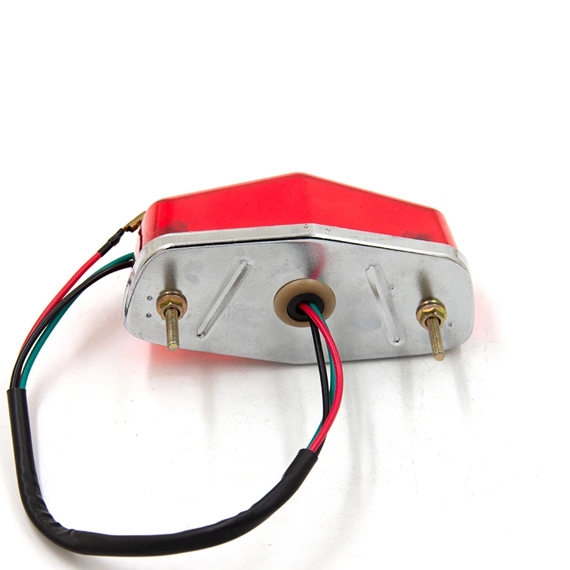 Motorrad Rücklicht Lucas Replica 525 - Bremsleuchte Mit Reflektor Für Triumph BSA Bis 1955 - 12V 35W