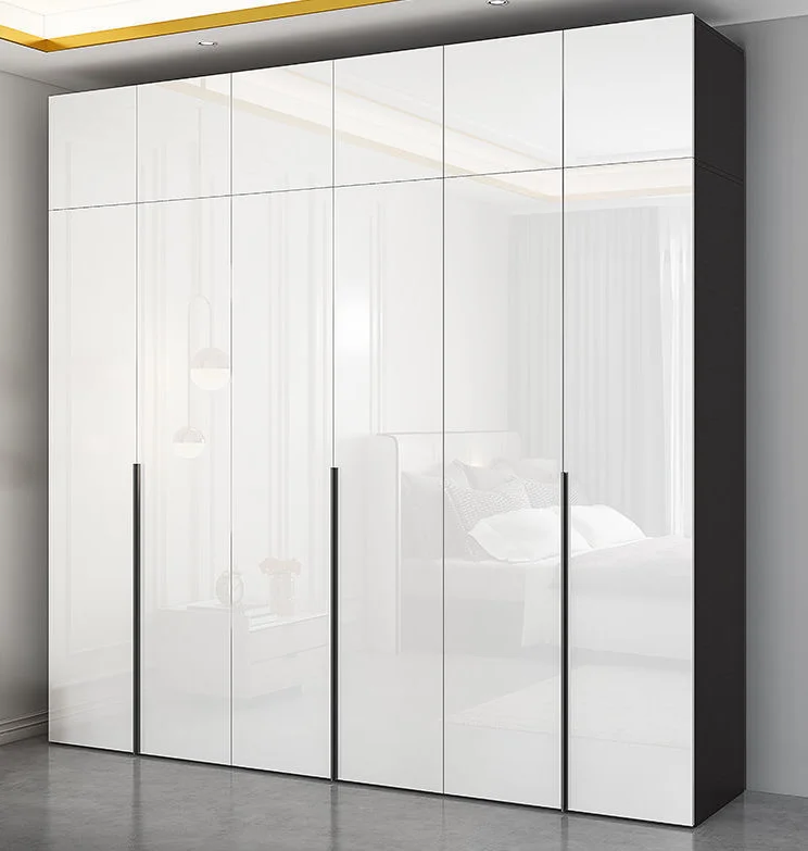 Modern White High Gloss Wardrobe Design For Bedroom Furniture Buy