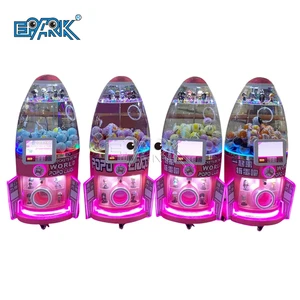New Transparent Capsule Machine Commercial Coin Operated Candy Dispenser Bouncy Ball Vending Machine for Kids