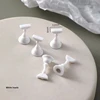 Pezzo degli scacchi in plastica singolo (06 bianco)