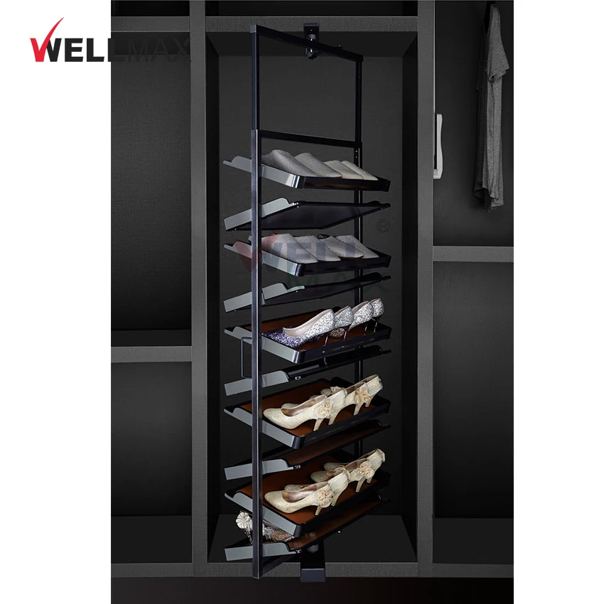 Wardrobe Rotating Shoe Storage Unit Manufacturer Big 360 Degree