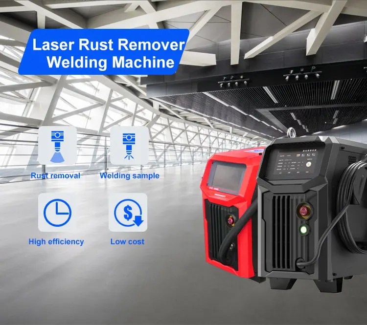 TK 1200W Max Output 3-in-1 Hybrid Fiber Laser Welder for Aluminum/Stainless Steel/Steel Air Cooled Easy Operation New manufacture