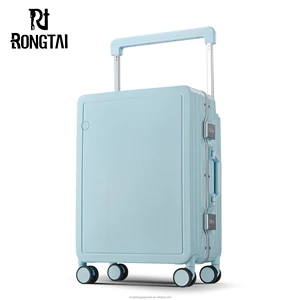 High Quality Designer Luxury Suitcase Light-Weight Portable Trolley Luggage with Wide Trolley Bag for Travelling