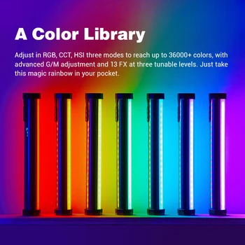 Godox TL30-K2 Pavo Tube Handheld Light DMX RGB LED Tube Fill LED RGB Light Stick for Photos Video Movie Vlog detail image