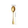 Gold Dessert Spoon