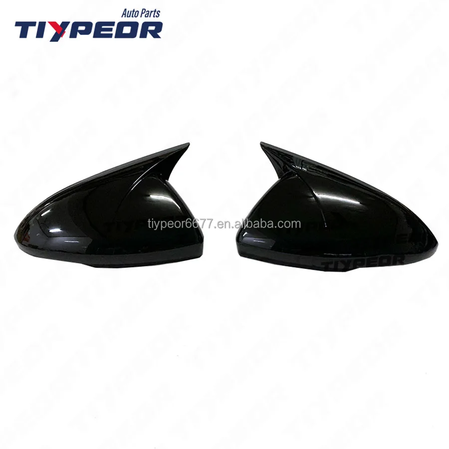 product for chevrolet cruze 2017 glossy black wing mirror cover for side rear view accessories black-3