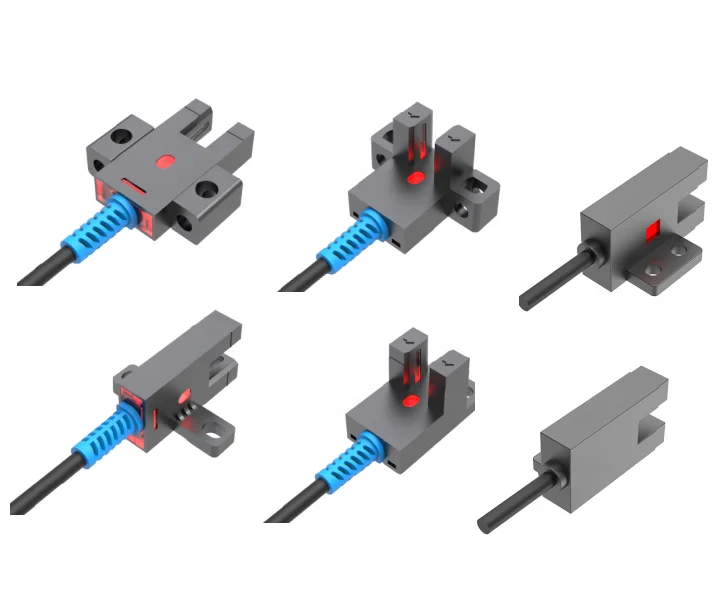 Optical Sensors 12V Board Mounted T/U Dark Micro IR Slotted Opto Switch Photoelectric Switch with Micro Ir Slot