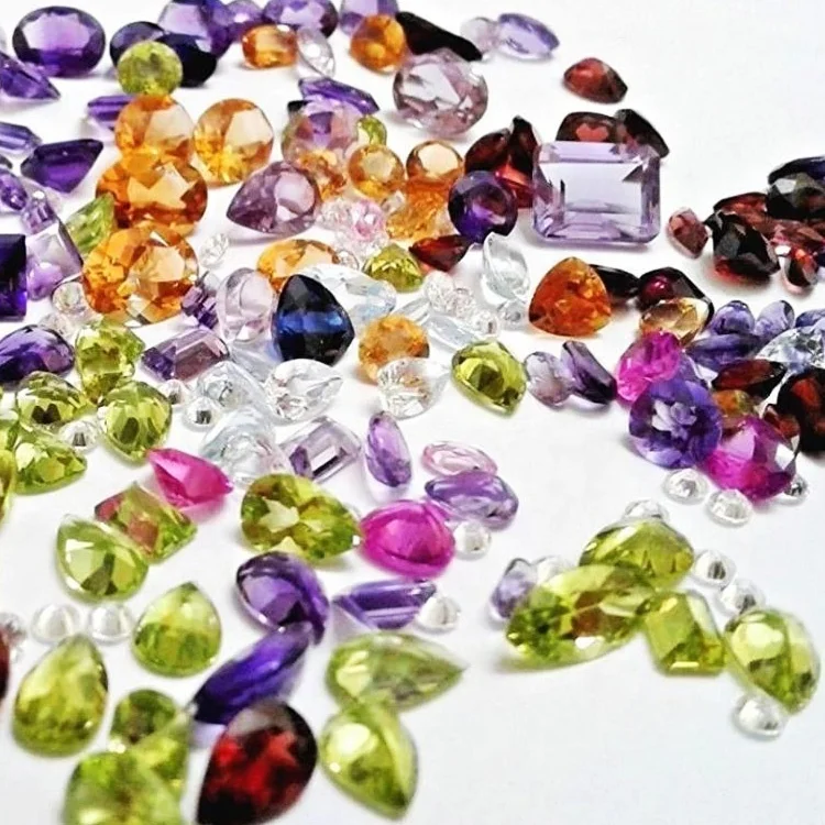 Factory Direct Wholesale Various Sizes and Shapes Synthetic and Natural Loose Gemstones for Jewelry Making