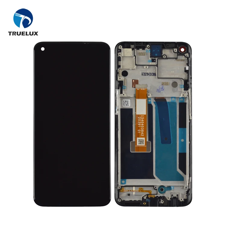 Screen With Frame for OnePlus Nord N10 5G Replacement LCD Display Complete With Digitizer