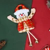 Red Christmas snowman