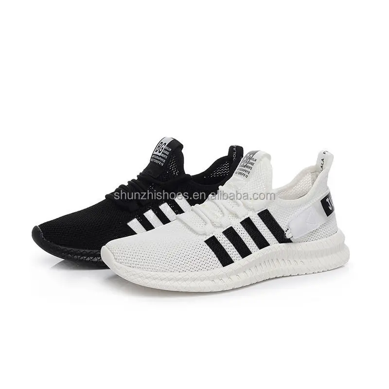 Low Price Henan Custom Mesh Breathable Light Weight Low MOQ in Stock Shoes Sport Men Running Sports Shoes Men's Shoes