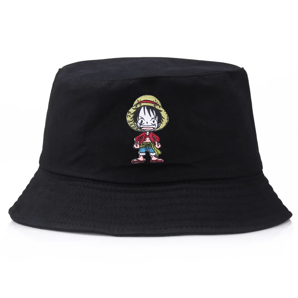 Topi Ember 5 Warna Dengan Monyet Bordir 