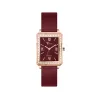 Rose Gold- Burgundy