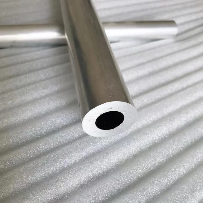 6061 6063 7075 экструдированная круглая алюминиевая трубка анодированная