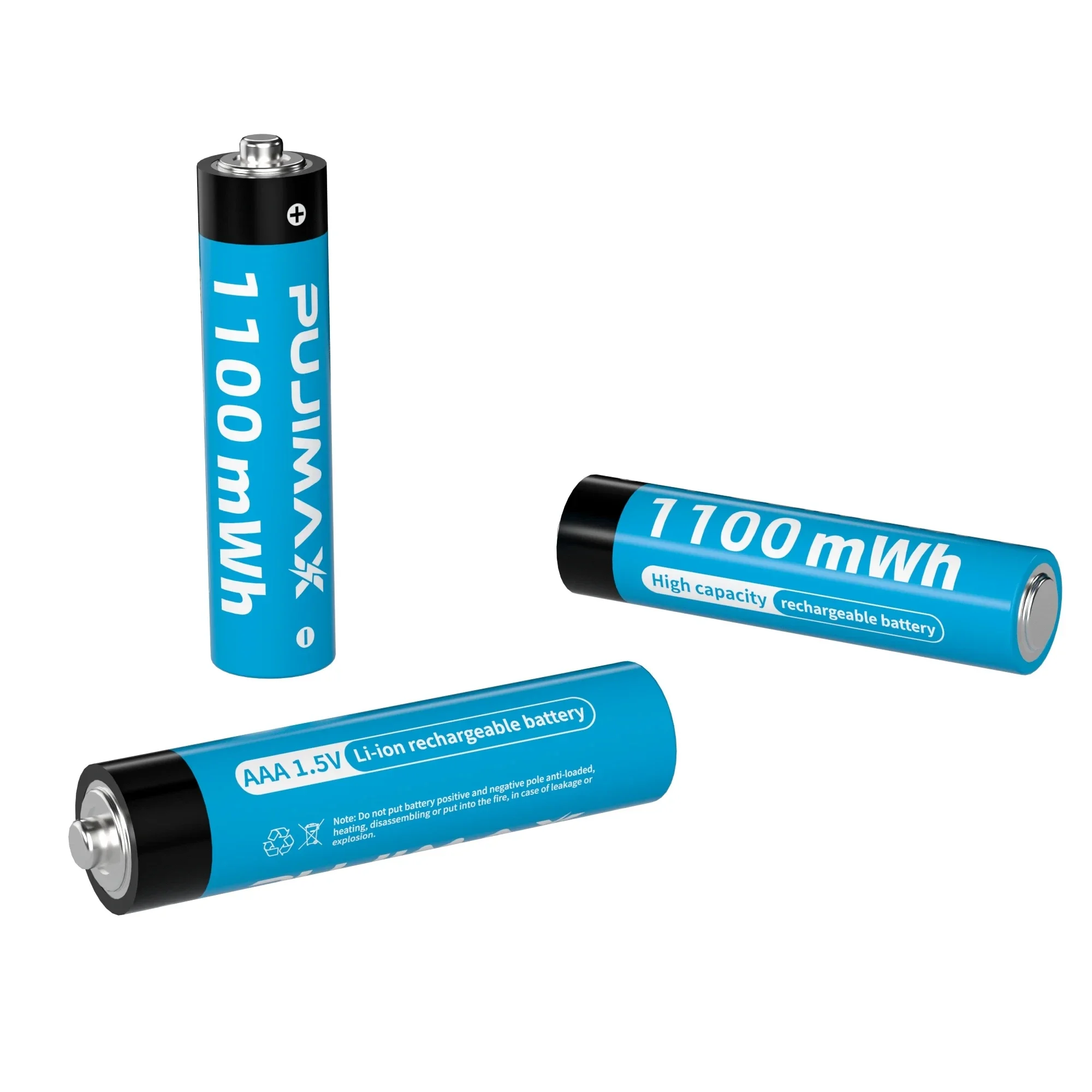 Arabest AA Rechargeable Batteries Charger, 8-Bay Pro AA AAA Battery Charger With Type C Fast Charging Independent Slot